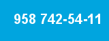 958 742-54-11